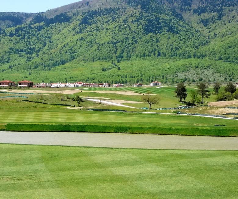 Land for sale at Ibar Golf Course, Bulgaria, ideal for building or investment purposes.