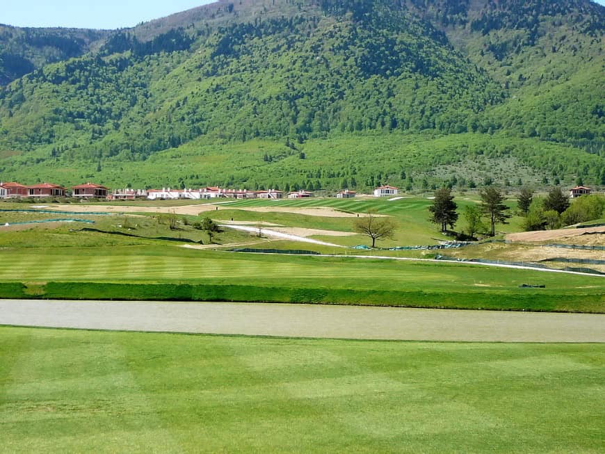 Land for sale at Ibar Golf Course, Bulgaria, ideal for building or investment purposes.