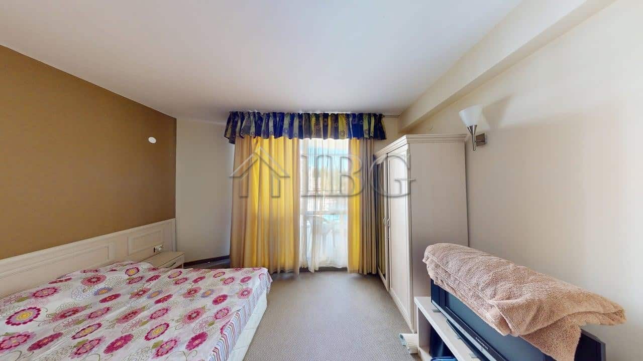 Bright 2-bedroom apartment in Avalon Complex, Sunny Beach, with spacious living area and sea views.