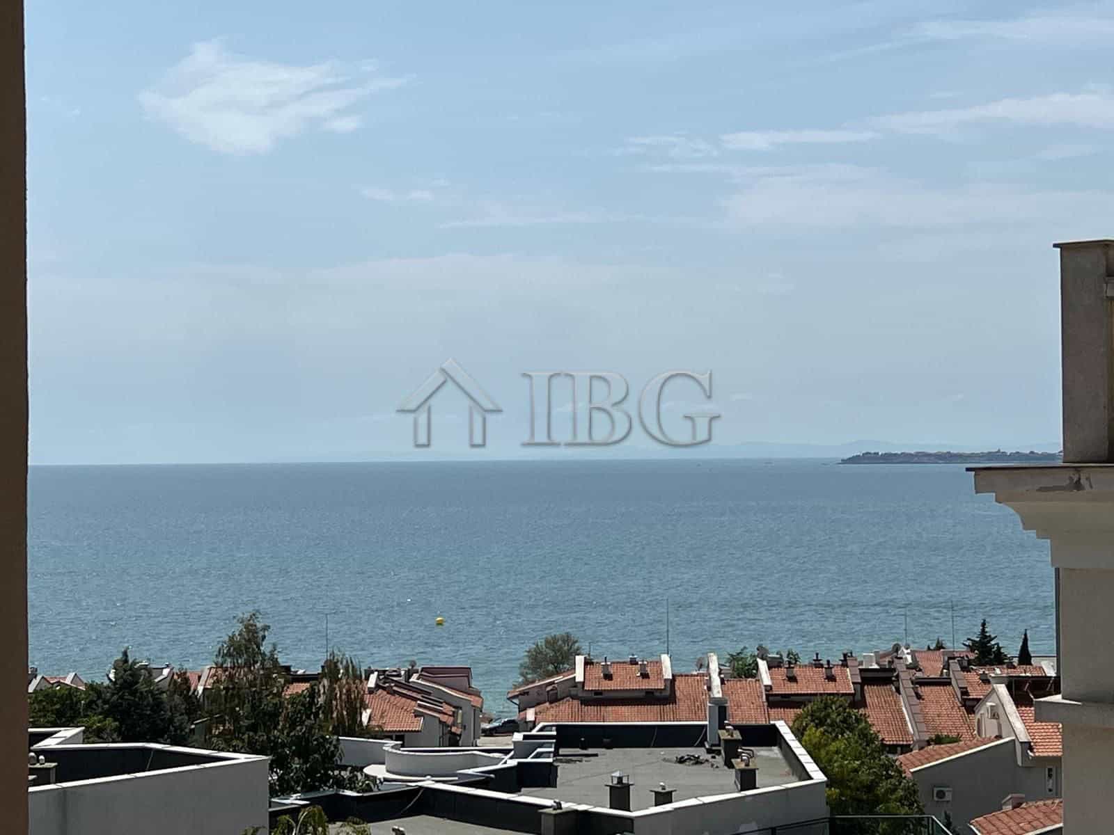Sea view from one-bedroom apartment in Sveti Vlas.