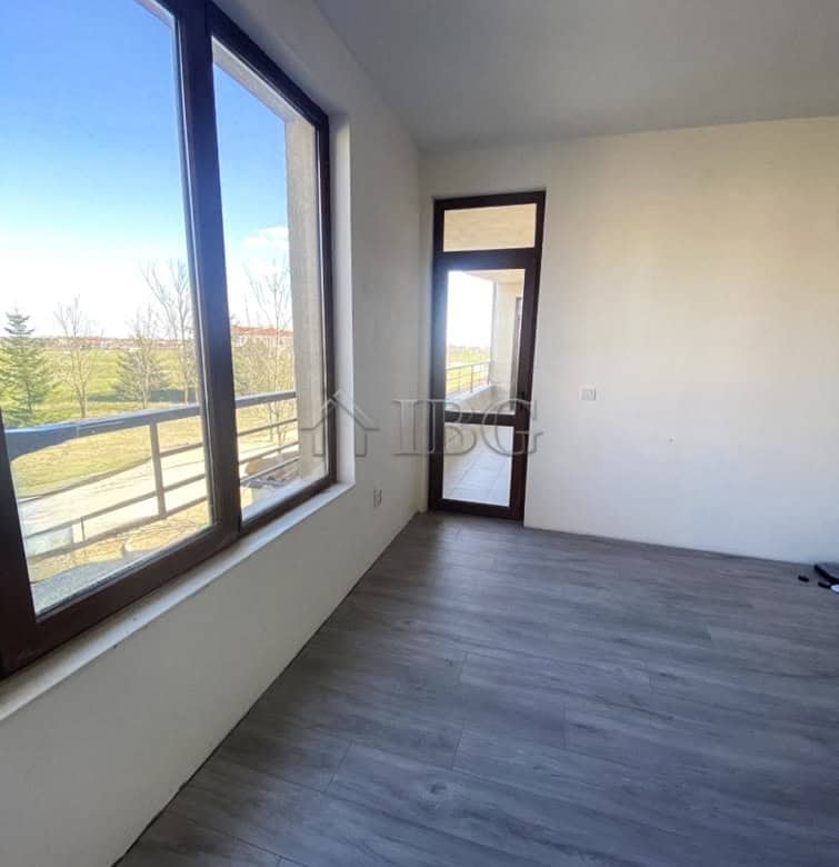 Bright interior with large windows overlooking scenic views near Balchik.