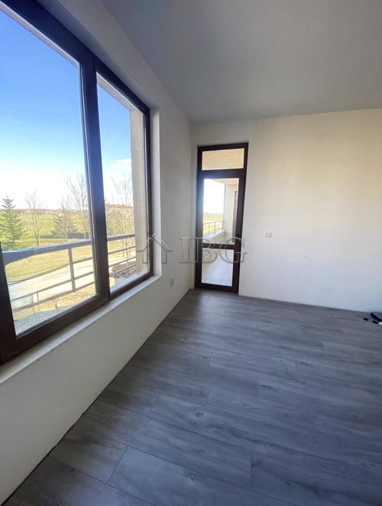 Bright interior with large windows overlooking scenic views near Balchik.