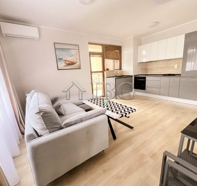 Modern fully furnished 1-bedroom apartment on the 3rd floor at Lighthouse Golf & Spa Resort. Perfect.