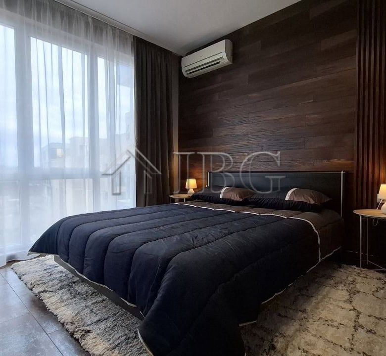 Modern 2-bedroom apartment with stylish decor in Nessebar, Bulgaria.