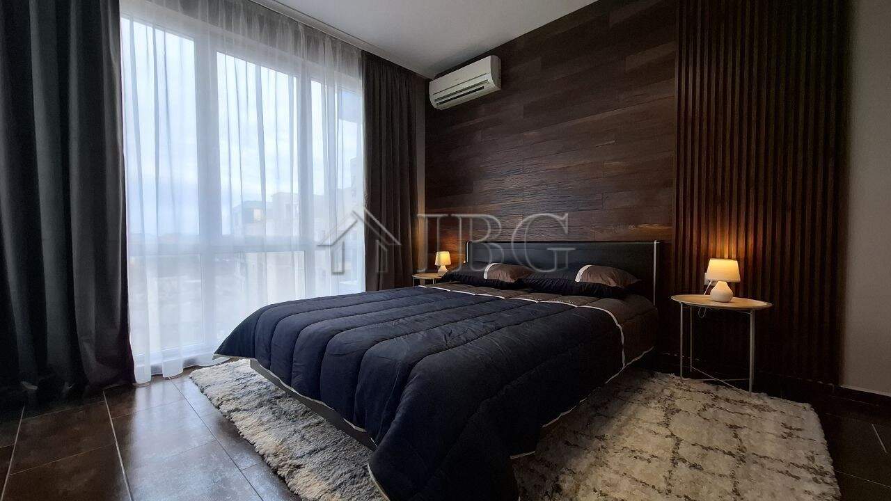 Modern 2-bedroom apartment with stylish decor in Nessebar, Bulgaria.