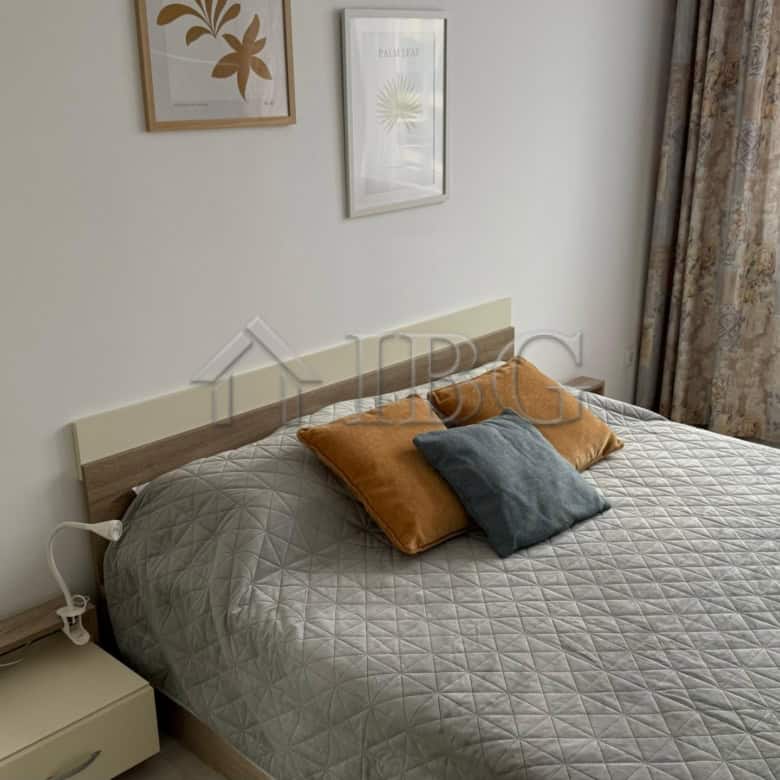 Interior view of a 1-bedroom apartment in Pomorie Beach Resort, Bulgaria.