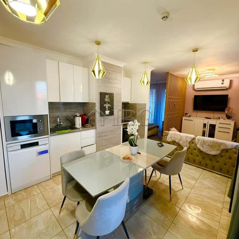 Bright interior of Porto Paradiso luxury penthouse in Sveti Vlas.