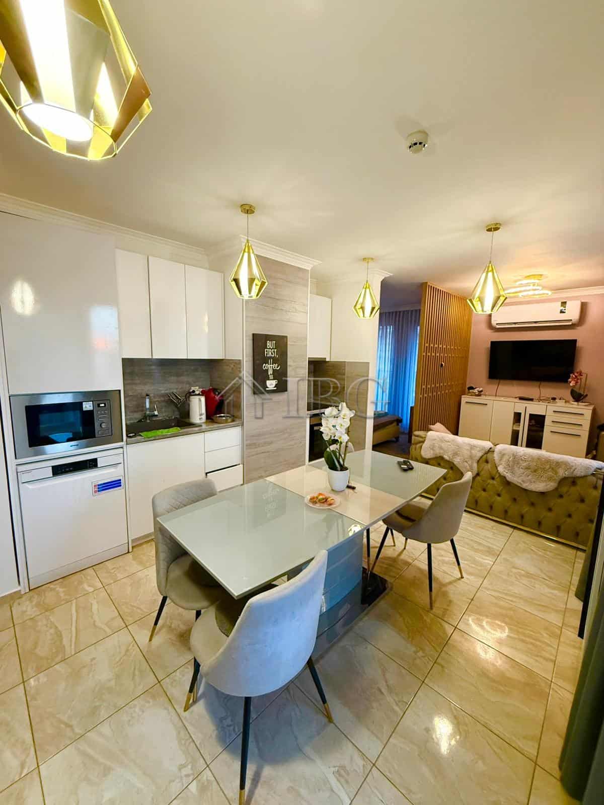 Bright interior of Porto Paradiso luxury penthouse in Sveti Vlas.