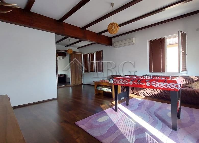 Interior view of a family house in Burgas Meden Rudnik with living area and dining space.
