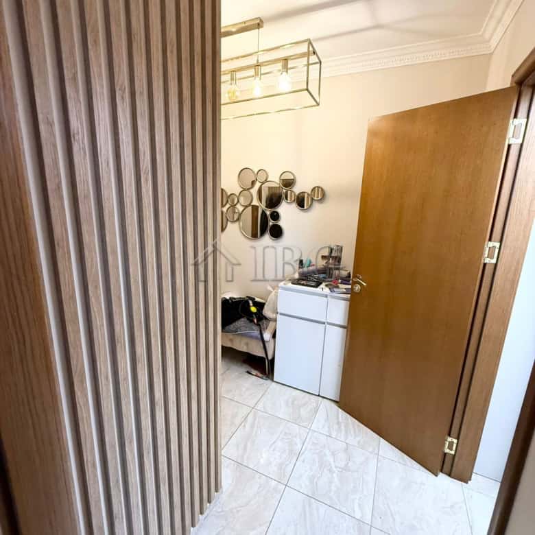 Luxurious penthouse interior in Porto Paradiso, Sveti Vlas, showcasing modern design and elegant fur.