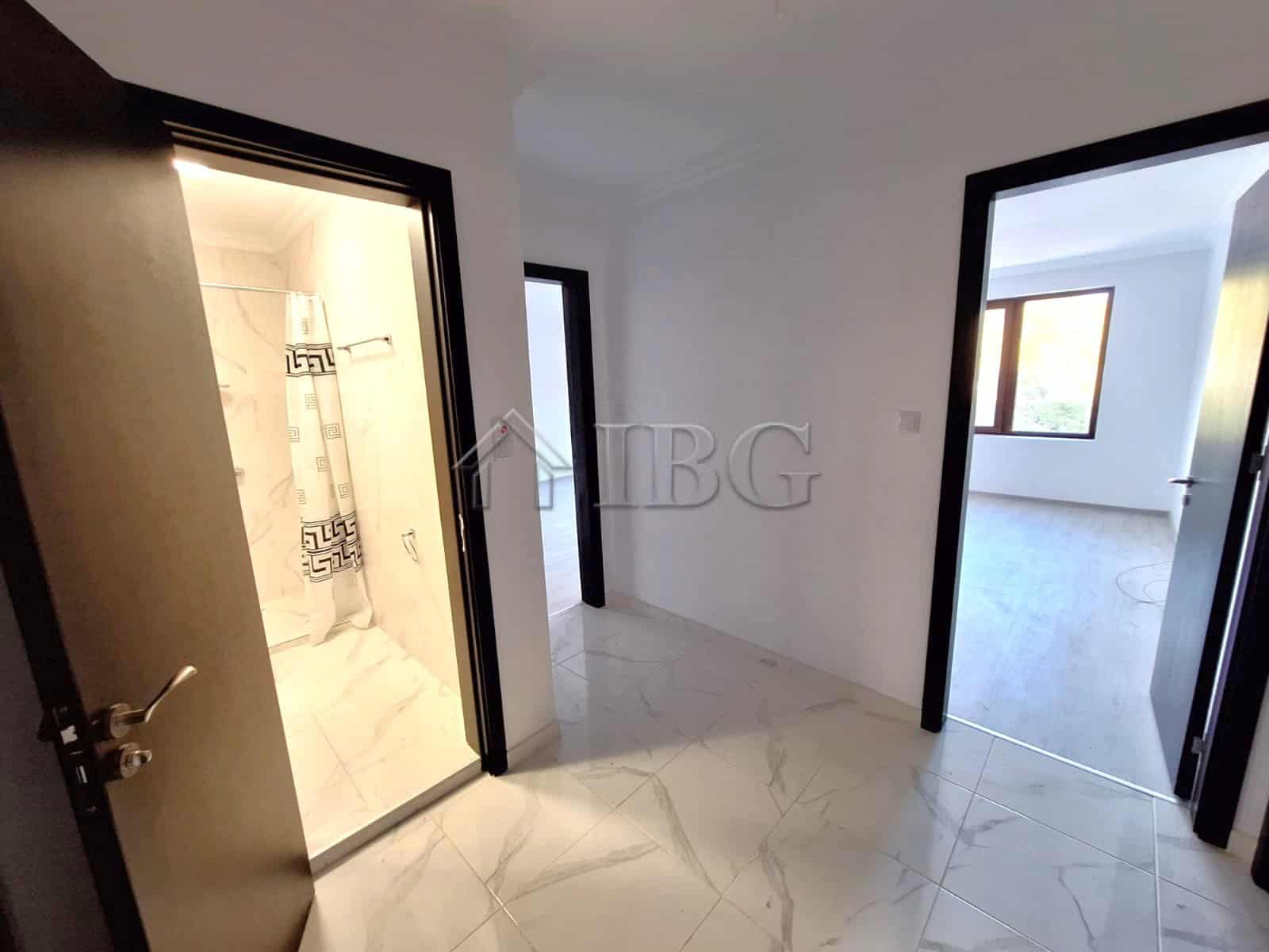 Spacious 2-bedroom apartment offering scenic forest and partial sea views in Sveti Vlas. Perfect for.