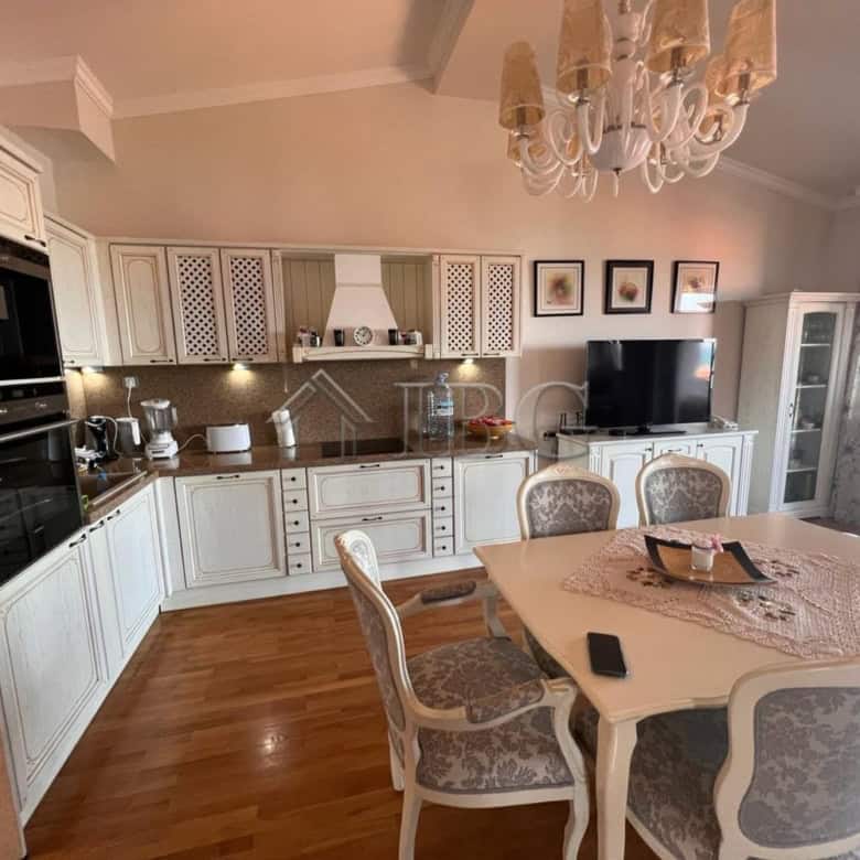 Elegant two-bedroom apartment with panoramic sea views in Santa Marina, Sozopol. Modern interior and.