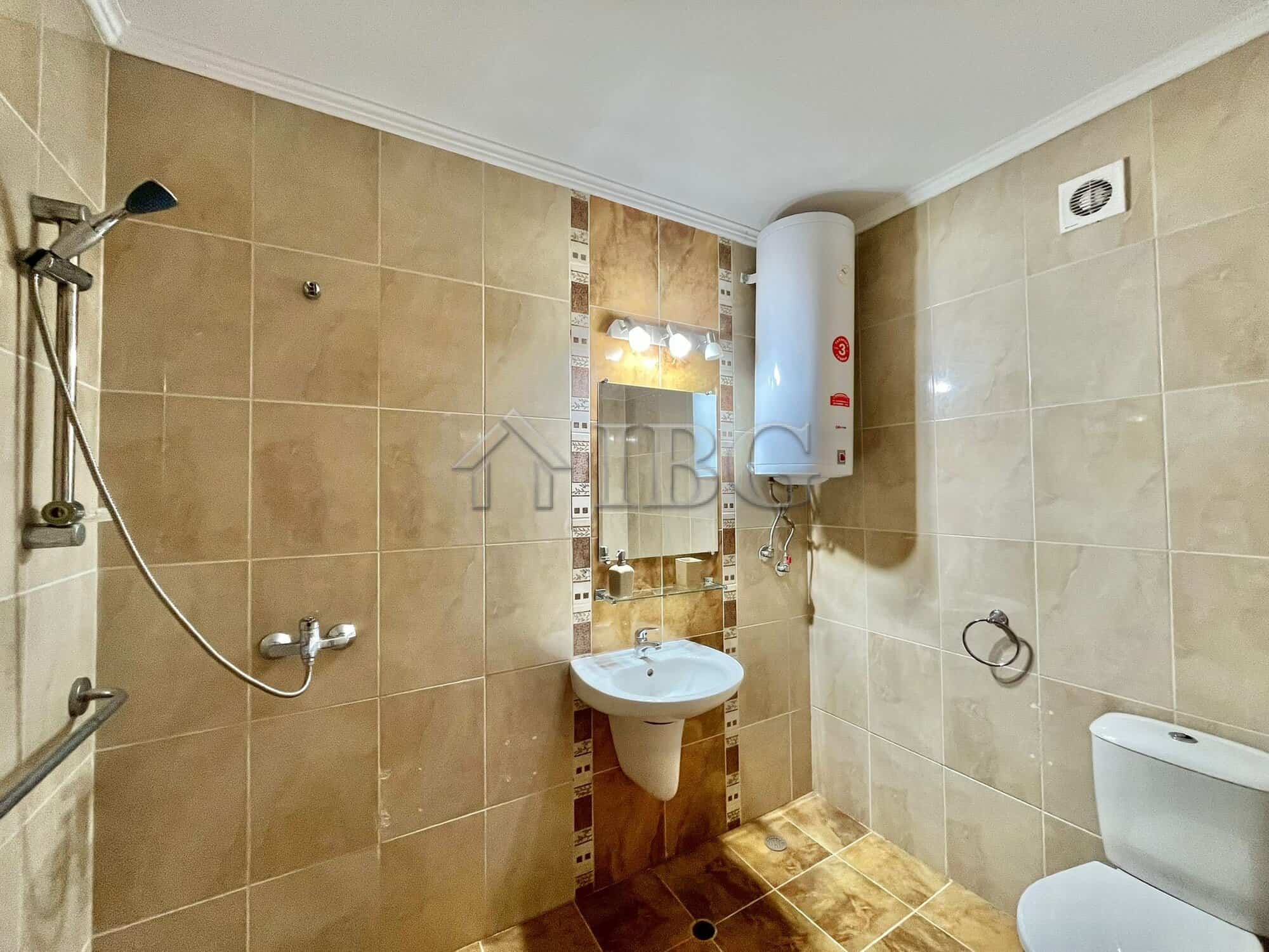 Bright bathroom with modern fixtures in Apollon 4, Ravda.
