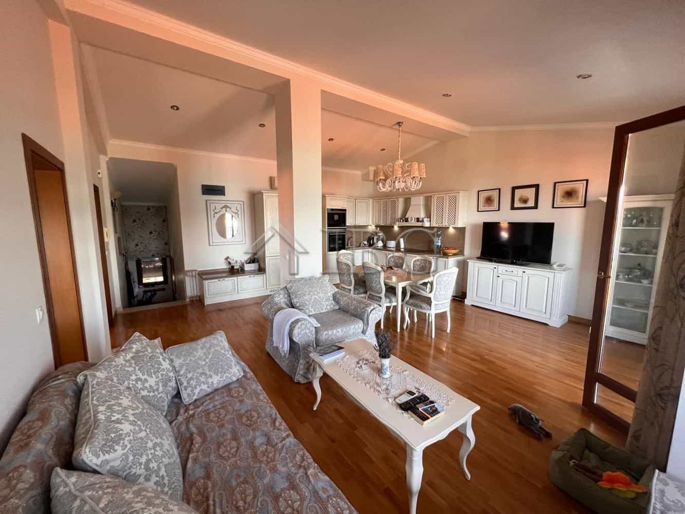 Elegant two-bedroom apartment with panoramic sea views in Santa Marina, Sozopol. Modern interior, sp.