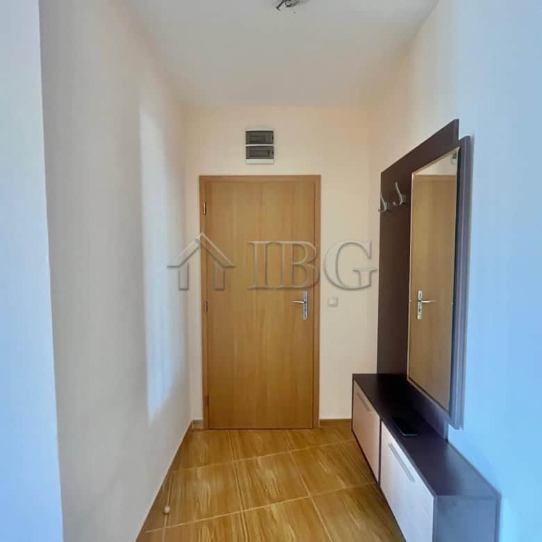 Bright interior of a 2-bedroom apartment in Panorama Dreams, Sveti Vlas, offering modern living spac.