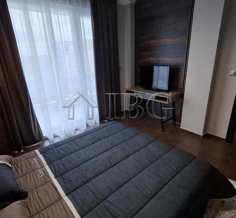 Spacious 2-bedroom apartment with modern decor in Nessebar, Bulgaria.