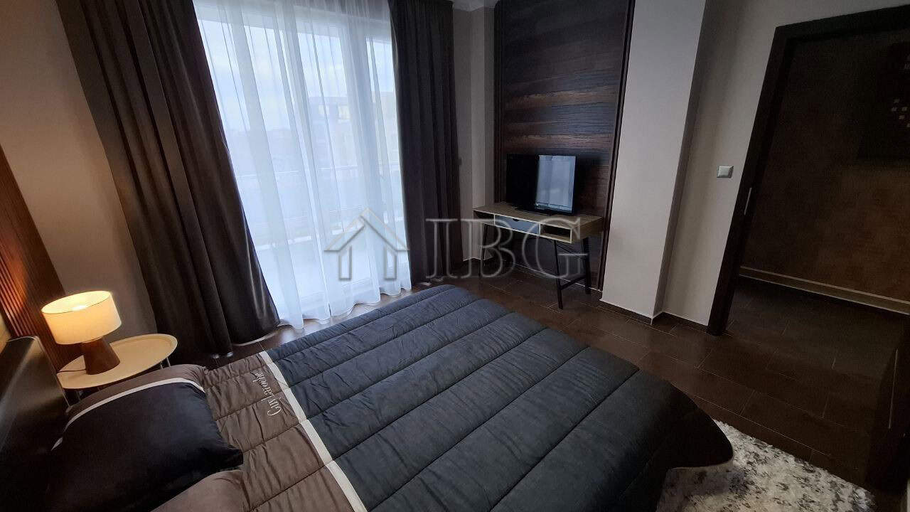 Spacious 2-bedroom apartment with modern decor in Nessebar, Bulgaria.