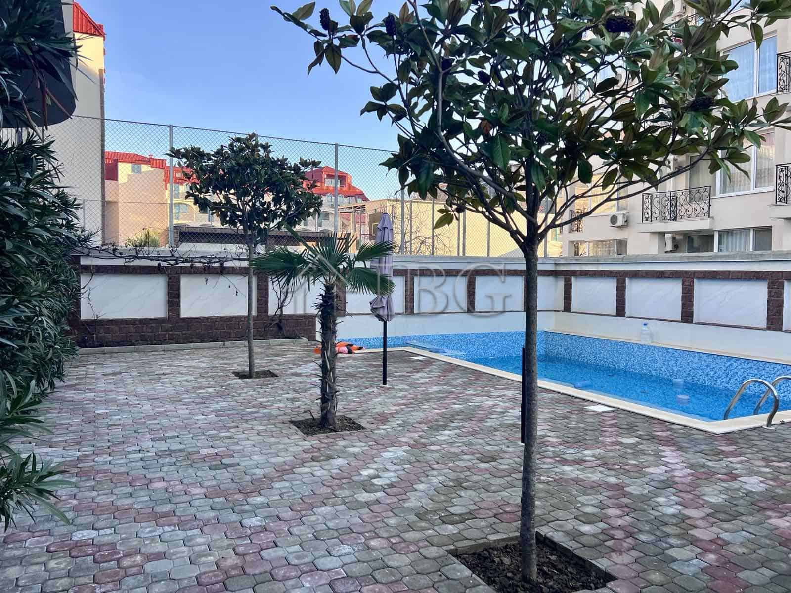 Furnished studio for sale with a private pool at Magnolia Residence 5, Sunny Beach, offering modern.