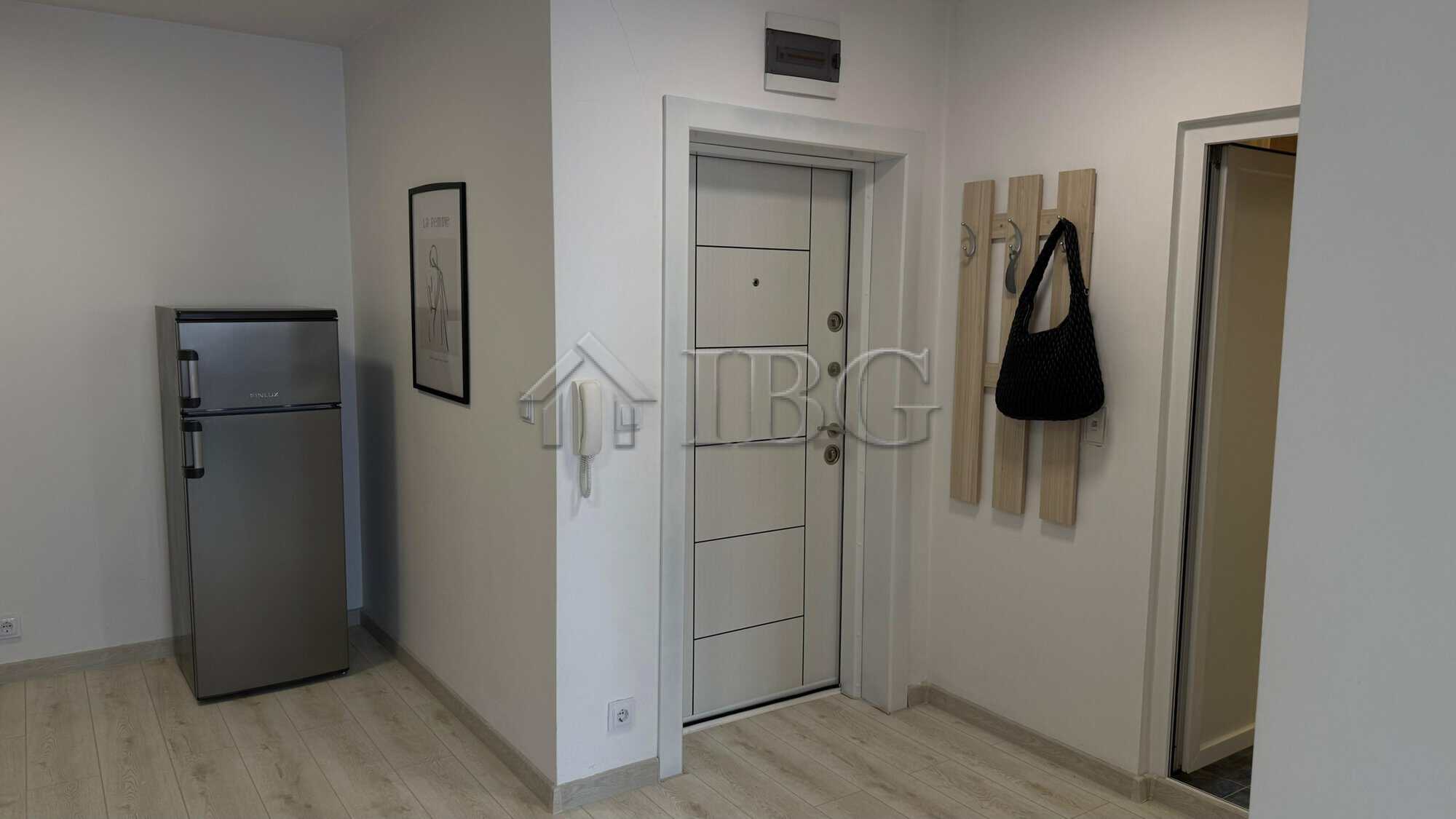 Interior view of a 1-bedroom apartment in Pomorie Beach Resort, Bulgaria.