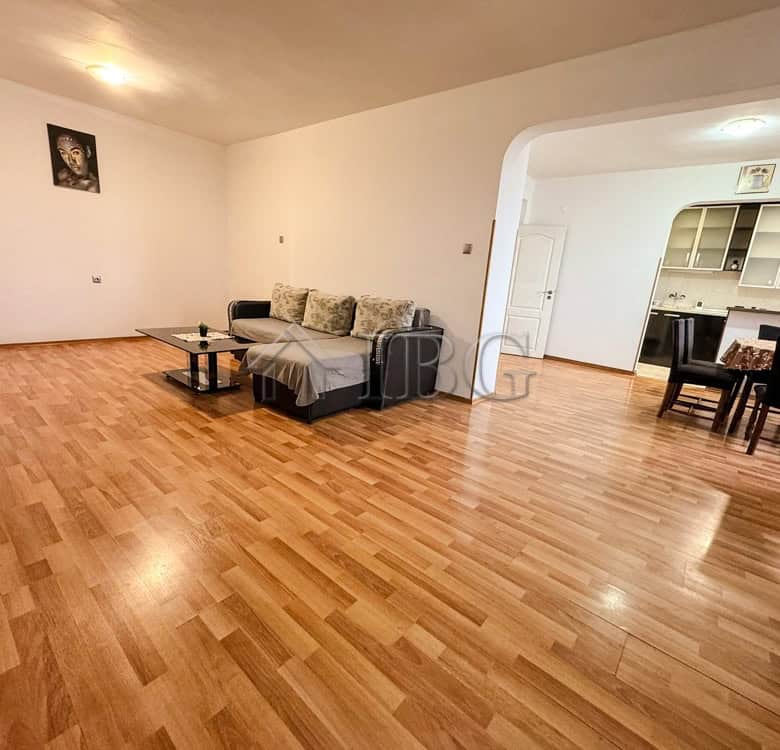 Bright 2-bedroom apartment with open-plan living area in Druzhba 2, Ruse. Modern furnishings and amp.