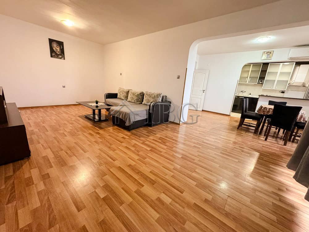 Bright 2-bedroom apartment with open-plan living area in Druzhba 2, Ruse. Modern furnishings and amp.