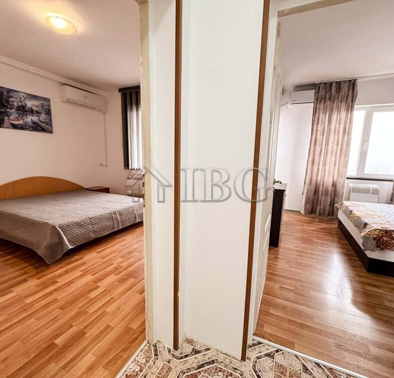 Bright 2-bedroom apartment in Druzhba 2, Ruse, with modern furnishings and ample space.