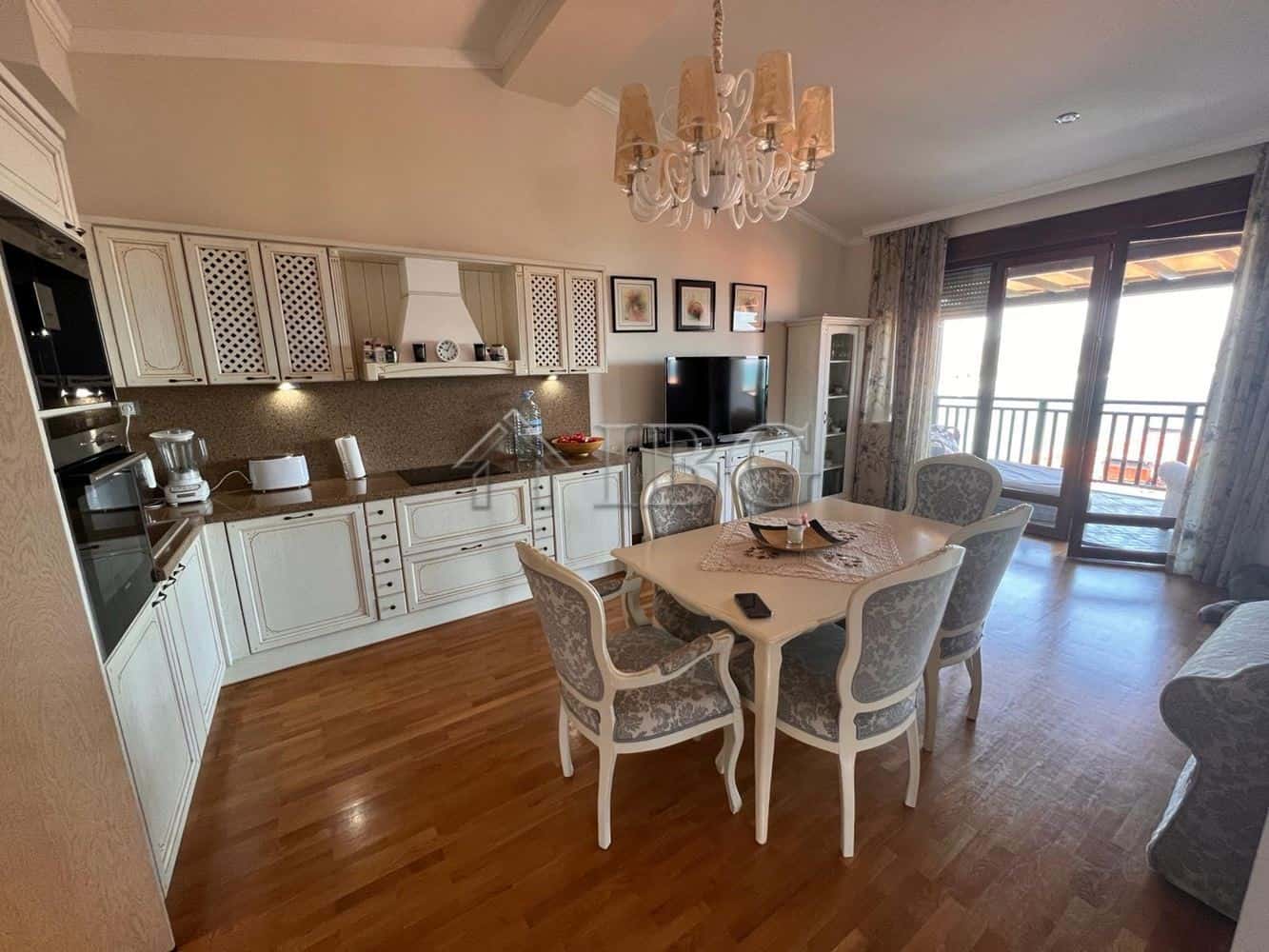 Elegant apartment interior with panoramic sea views in Santa Marina, Sozopol.