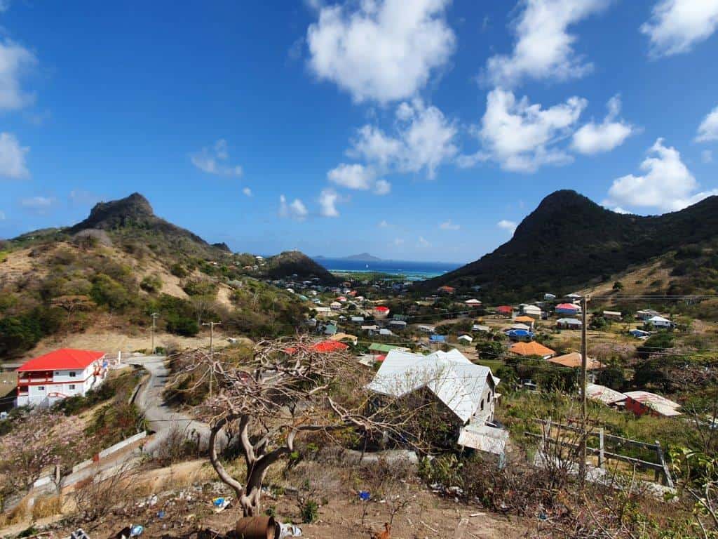 Ocean-view development land on Union Island, St Vincent & the Grenadines.