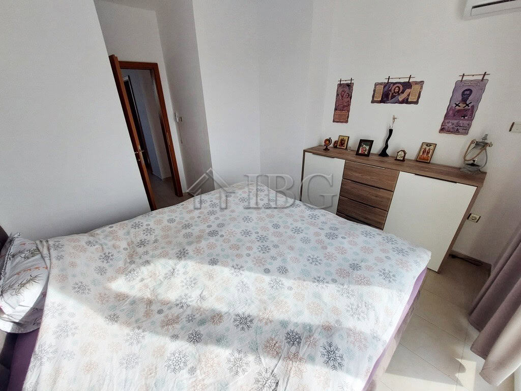Bright bedroom in Sunny Day 3 complex, Sunny Beach, Bulgaria.