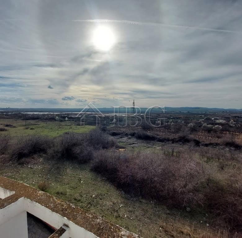 Bright sunny landscape with open sky over natural terrain near Sunny Beach.