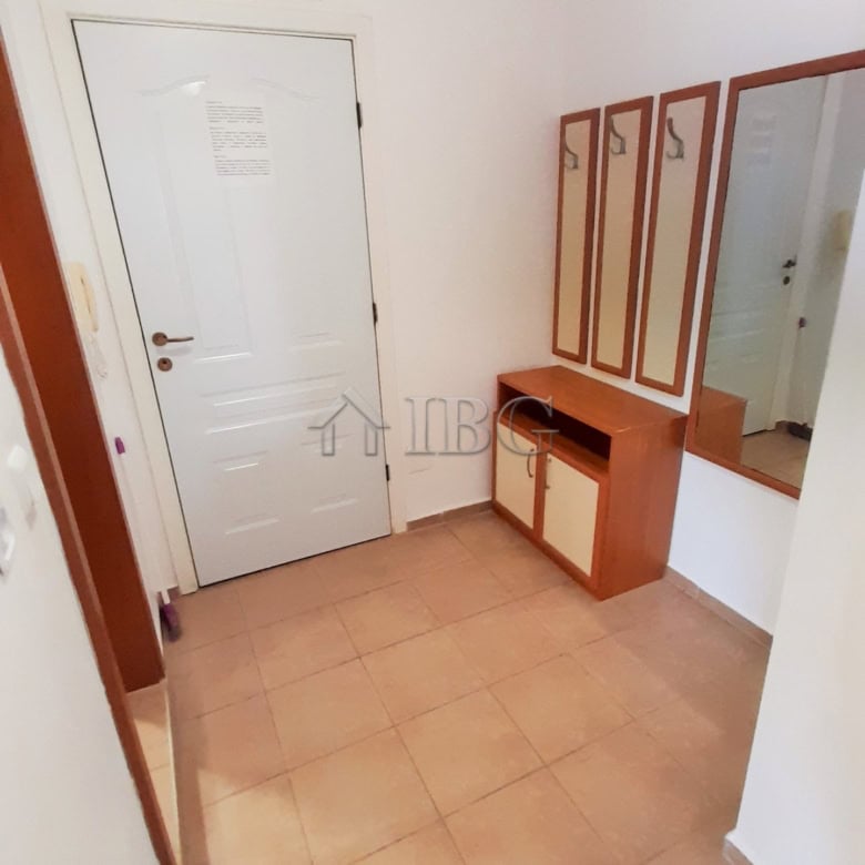 Sea view one-bedroom apartment entrance in Riviera Fort Beach, Ravda.