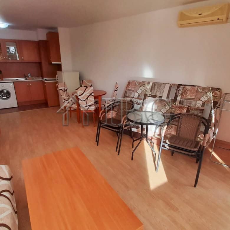 One-bedroom apartment with sea view at Riviera Fort Beach, Ravda, Bulgaria.
