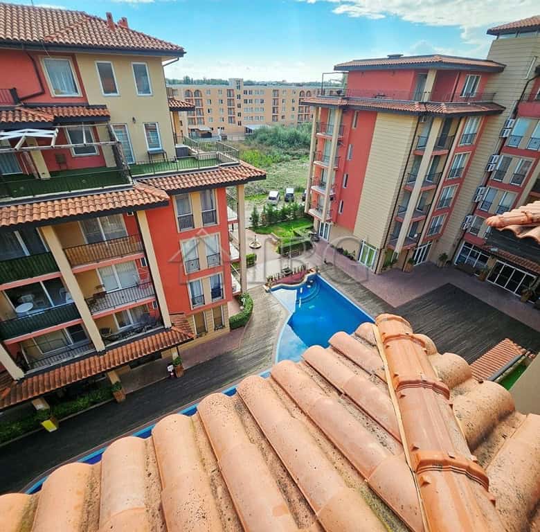 Modern 3-bedroom apartment with big terrace in Sunny View Central, Sunny Beach.
