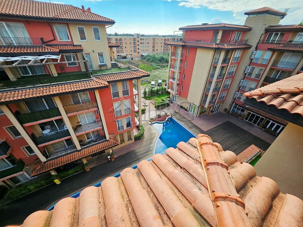 Modern 3-bedroom apartment with big terrace in Sunny View Central, Sunny Beach.