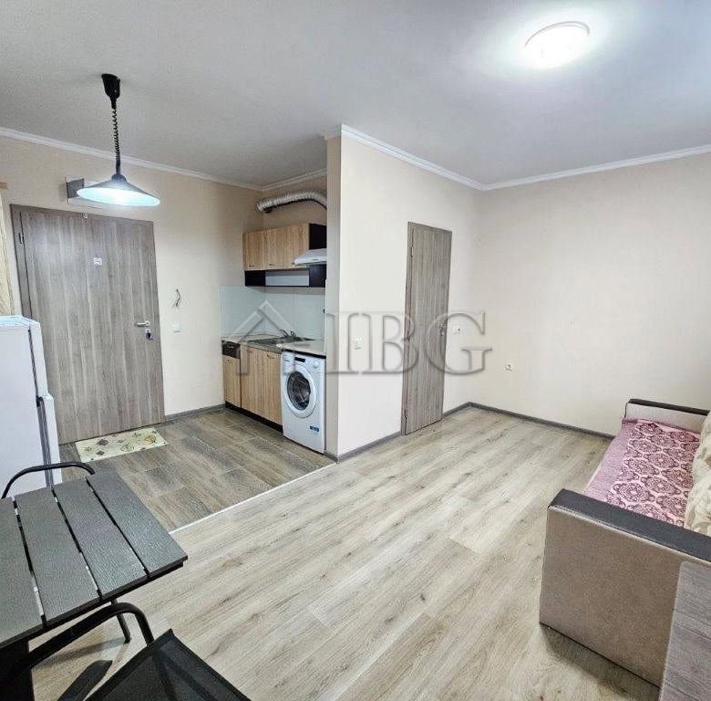 Bright studio apartment for sale in Sunny Beach, perfect for investment or personal use. Modern inte.