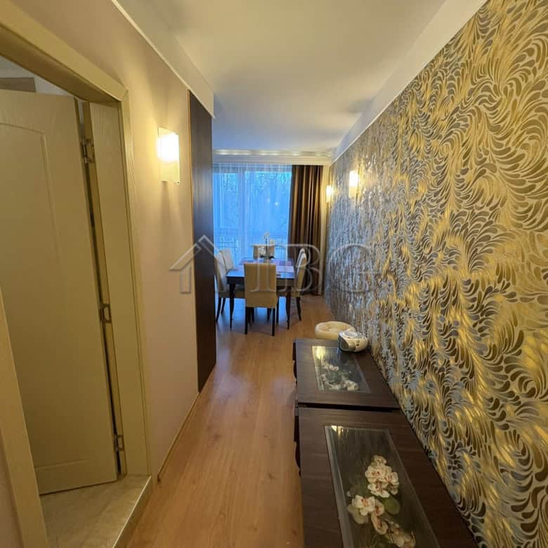 Modern 2-bedroom apartment with pool view in Harmony Palace, Sunny Beach.