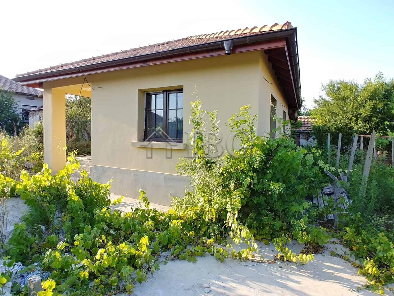 Charming single-storey house for sale in Trastikovo, Burgas region, surrounded by lush greenery and.