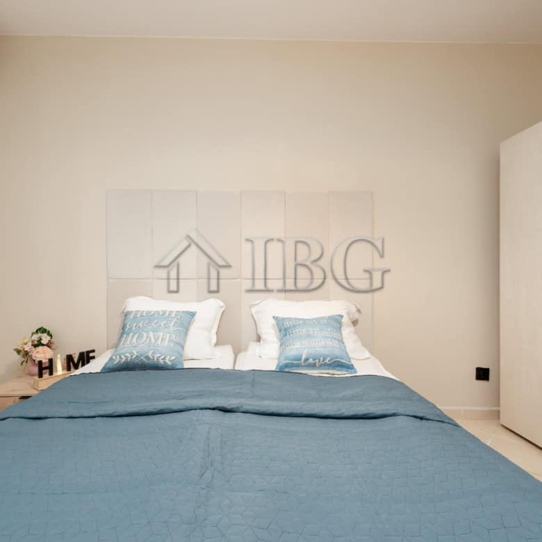 Modern renovated 2-bedroom apartment with pool view in Sunny Beach, Bulgaria.