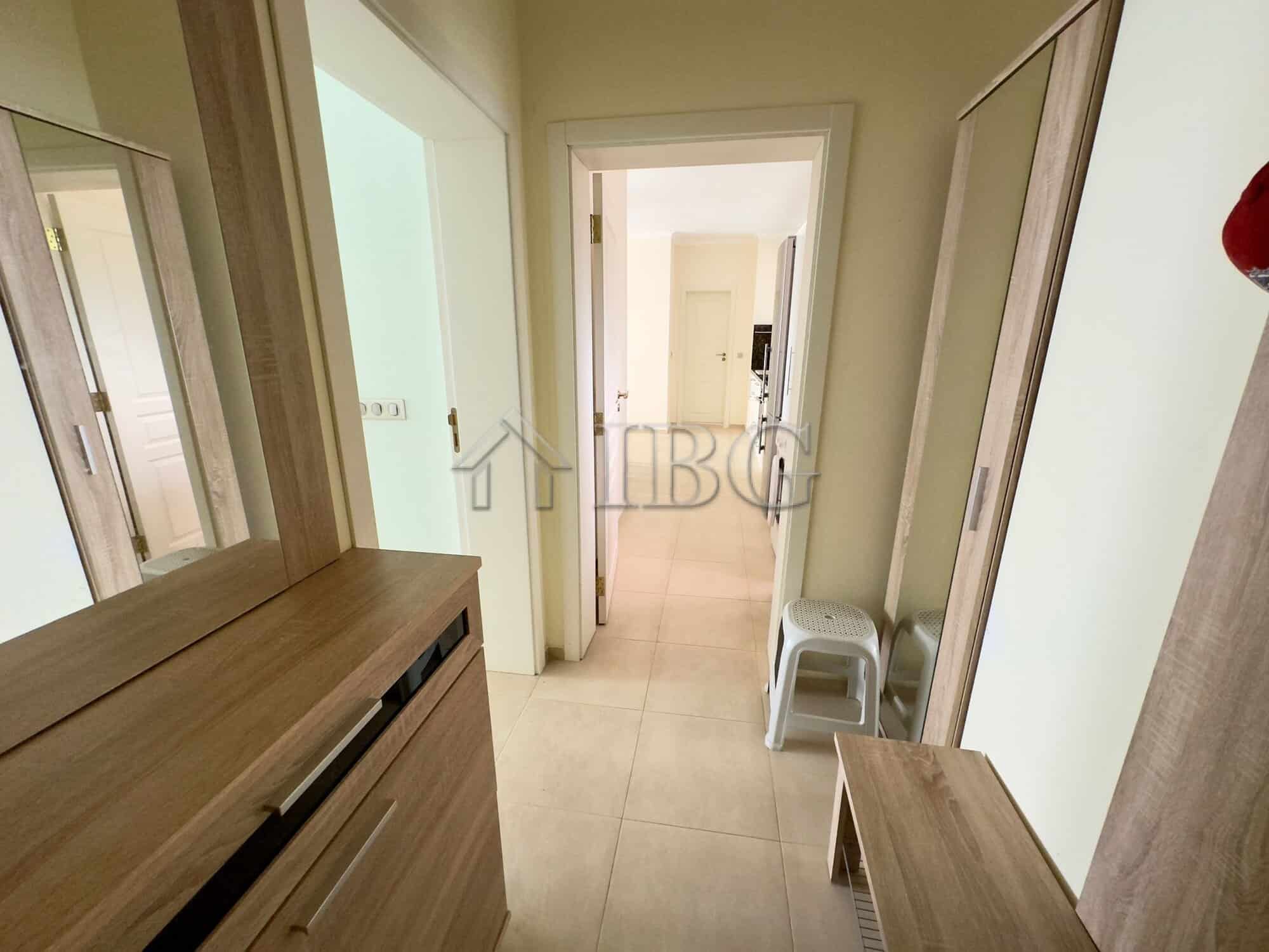 Spacious 3-room apartment with front sea view near Akrotiria Beach, Nessebar. Bright, stylish, perfe.
