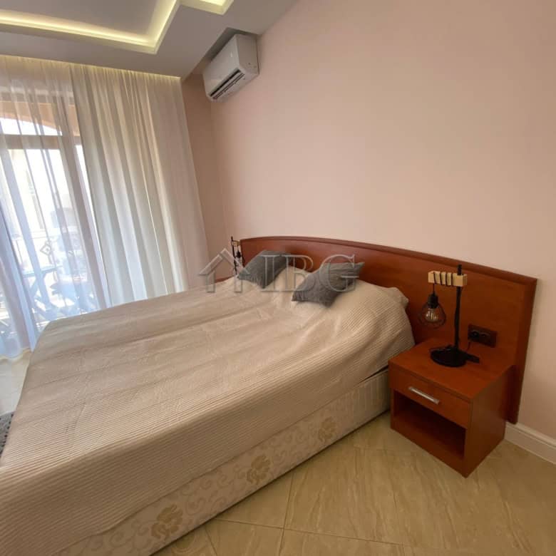 Modern studio apartment with pool view in Palazzo complex, Sunny Beach.