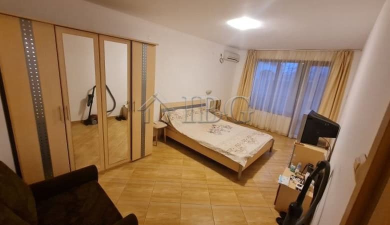 Spacious two-bedroom apartment with modern furnishings in Sunny Beach, Bulgaria.