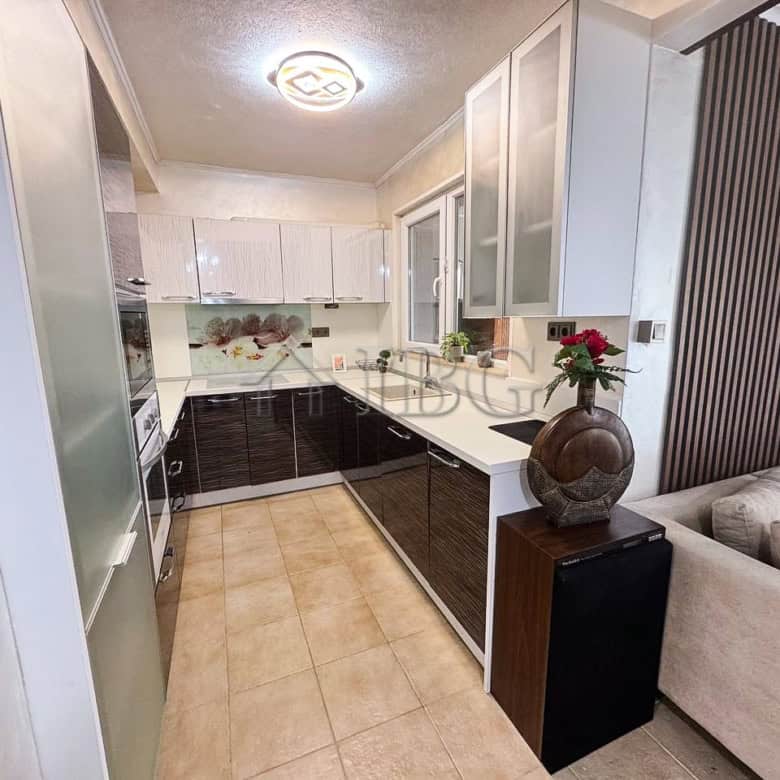 Sea view kitchen in Victoria Hill home, between Burgas and Pomorie.