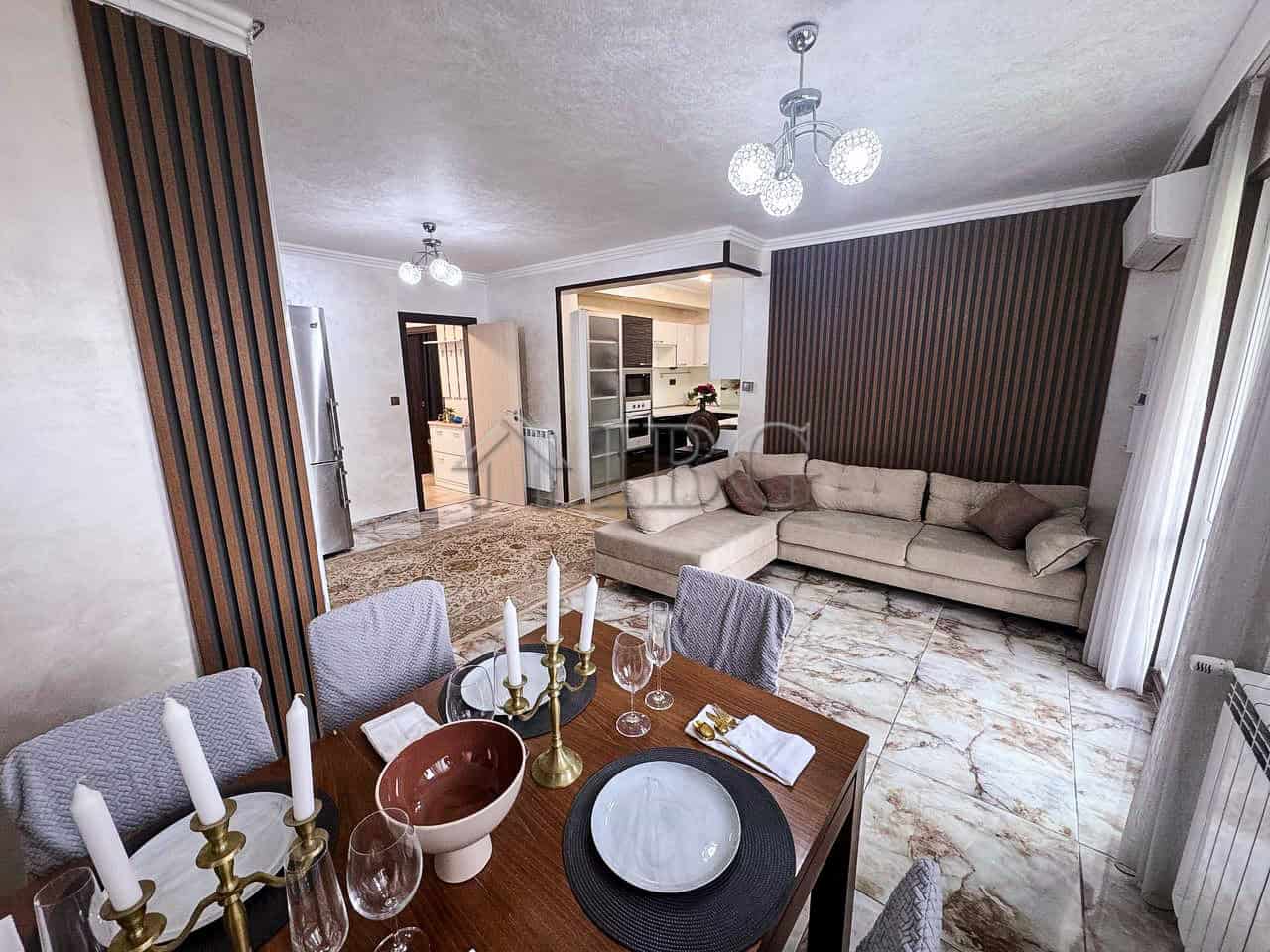 Bright living room with sea views and modern decor in Victoria Hill.