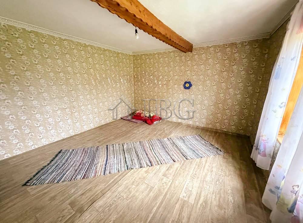 Bright interior of a partly renovated house with outbuildings close to the sea and General Toshevo.