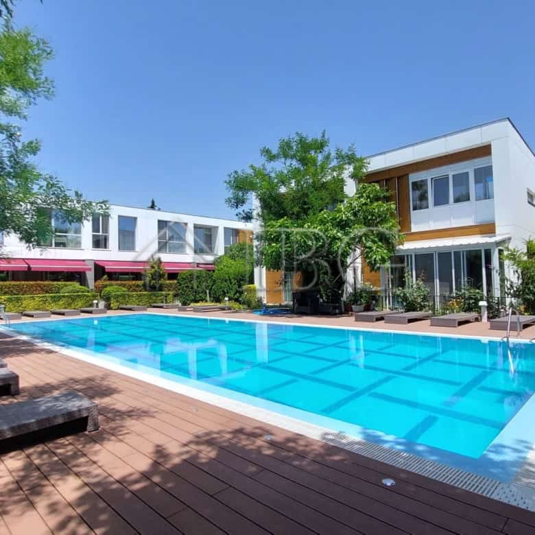 Modern two-storey townhouse with swimming pool in Sarafovo, Bulgaria.