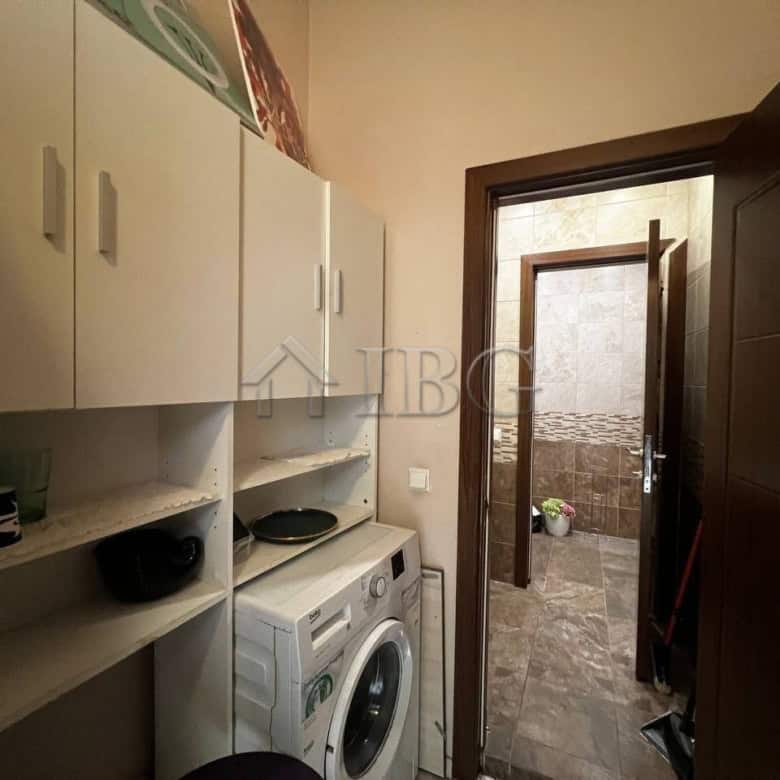 Interior view of laundry room in office for sale in Burgas, near Sea Garden.
