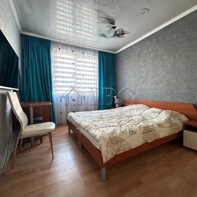 Two-bedroom apartment in Star Fish Complex, Sveti Vlas, Bulgaria, with modern furnishings and scenic.