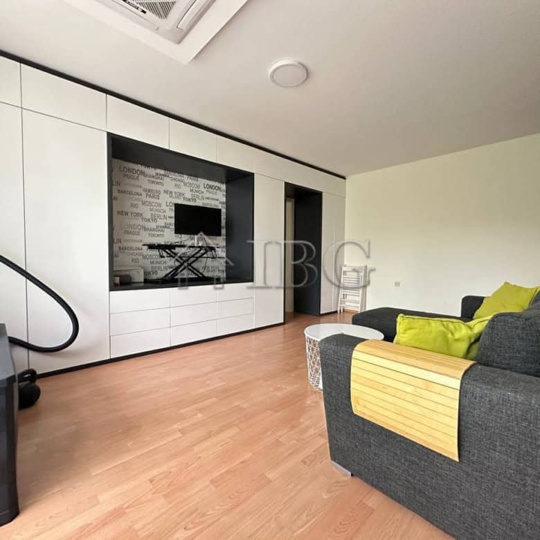Cozy ground floor 1-bedroom apartment featuring a garden view at Crown Fort Club, Sveti Vlas.