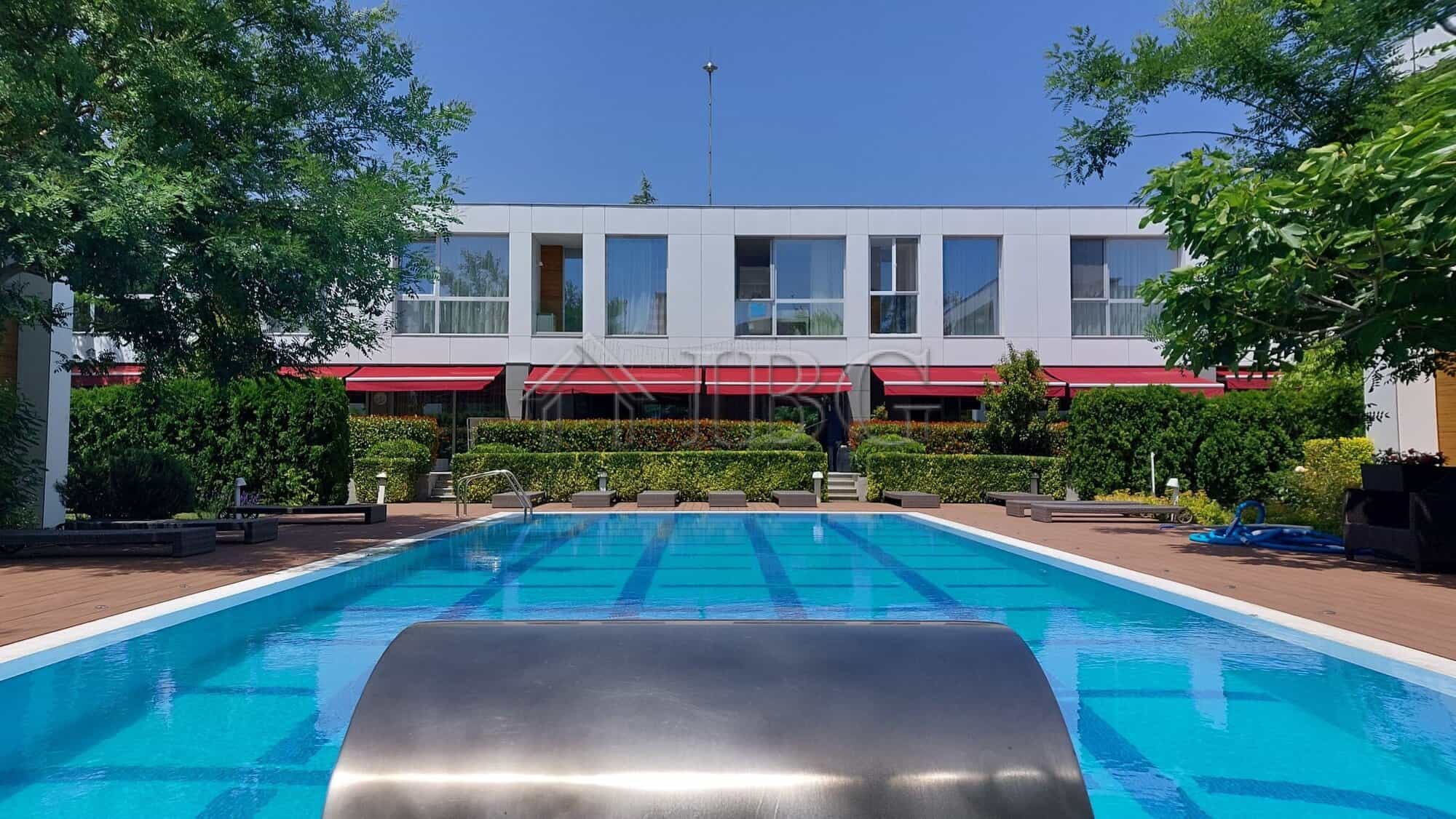Bright two-storey townhouse featuring a private pool in Sarafovo, perfect for comfortable living and.