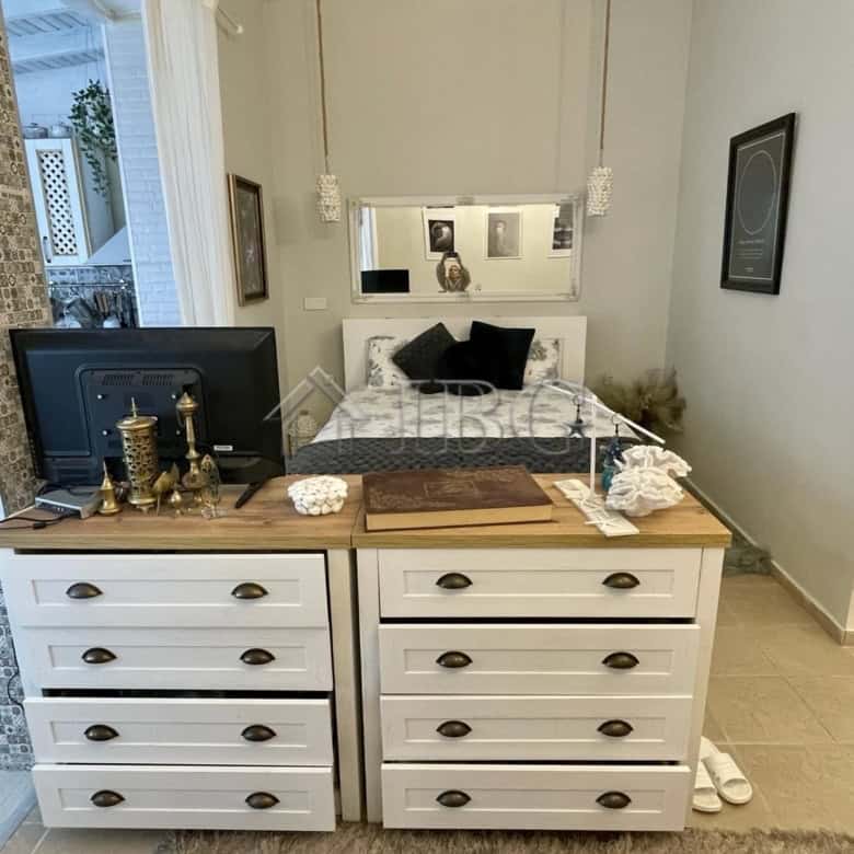 Bright bedroom with stylish decor and cozy ambiance in Sun Gate, Sunny Beach.